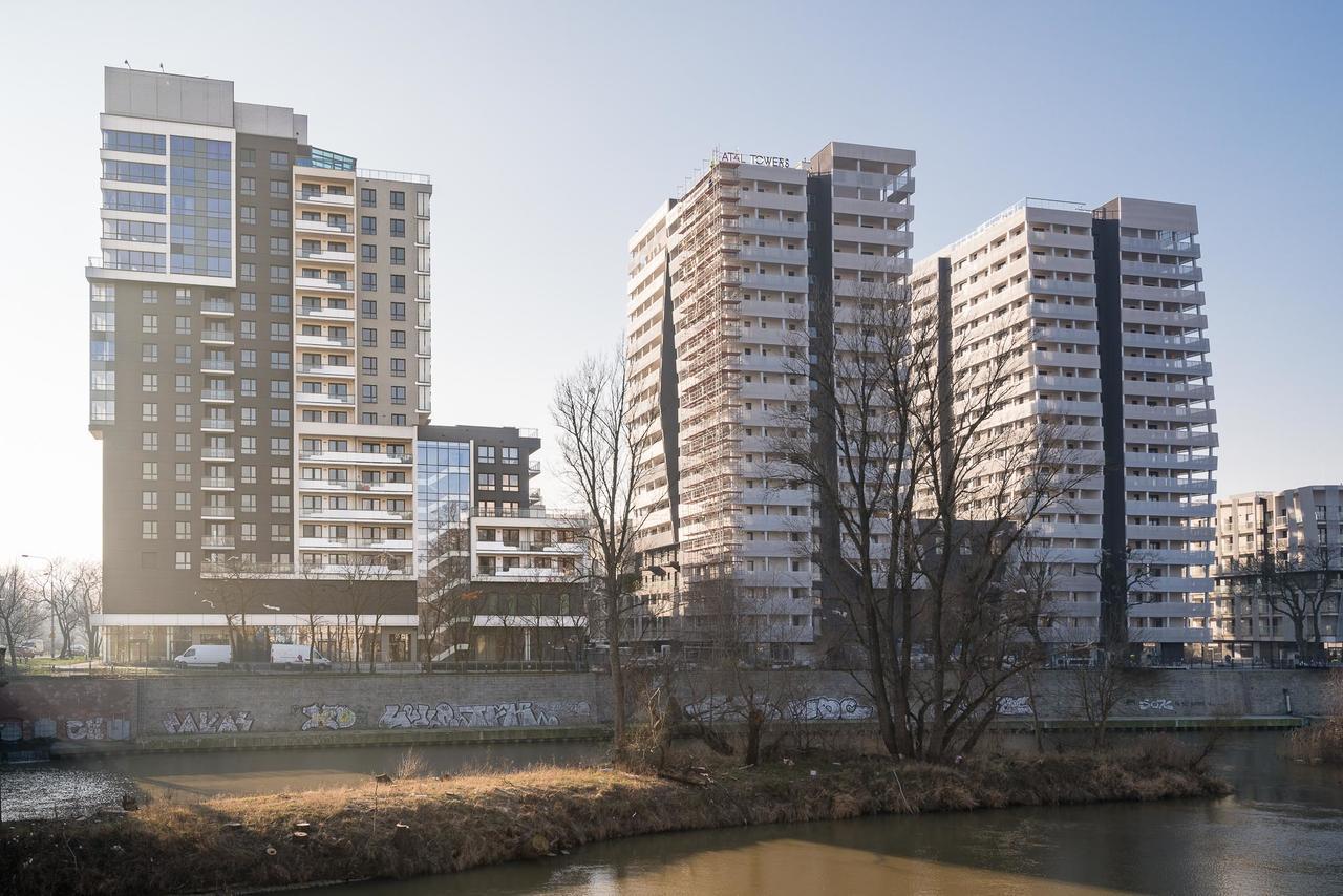 Rentplanet - Odra Tower Apartment Wroclaw Exterior photo